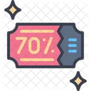 Voucher Coupon Discount Icon