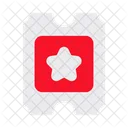 Voucher Star Coupon Icon