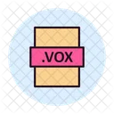 File Type Vox File Format Icon