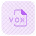 VOX-Datei  Symbol