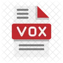 Vox、ファイル、ドキュメント アイコン