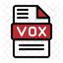 Vox Archivo Documento Icono