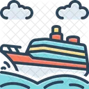 Voyage Sea Cruise Icon