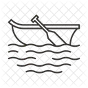 Voyage, Voile, Bateau, Nager, Rivière  Icône