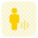 Voz del usuario  Icono