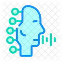 Robotica Voz Color Icono