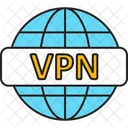 VPN Internet Verbindung Symbol