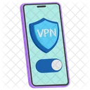 VPN Netzwerk Firewall Icon