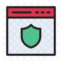 Vpn Security Webpage Icon