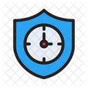 Vpn Security Time Icon