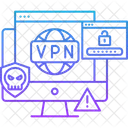 Cyber Crimes Cyber Security Vpn Icon