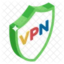 Vpn Encryption Virtual Private Network Network Shield Icon