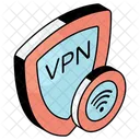 Vpn Securite Sans Fil Wifi Protecteur Icône