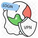 Web Security Network Icon