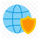Reseau Prive Virtuel Vpn Service Vpn Acces Internet Crypte Icône