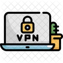 VPN Virtuell Netzwerk Symbol