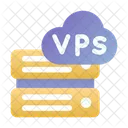 Vps 서버 관리형 호스팅 아이콘