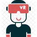 Vr Virtual Technology Icon