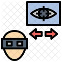 Eye Tracking Analytic Icon