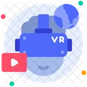 Vr Virtual Reality Metaverse Icône