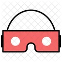 Schutzbrille 3 D Brille Symbol