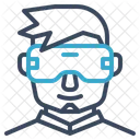 VR Brille Virtuelle Realitat Symbol