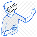 VR-Brille  Symbol