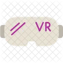 VR Brille Brille Helm Icon