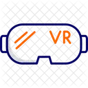 VR Brille Brille Helm Icon