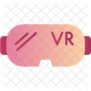 VR Brille Brille Helm Icon