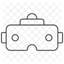 VR Brille Thinline Symbol Icon