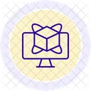 Vr Controller Line Icon Icon