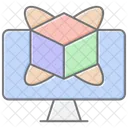 Vr Controller Lineal Color Icon Icono