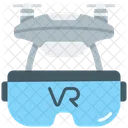 VR-Drohne  Symbol