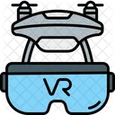 VR 드론  아이콘