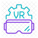 VR-Entwickler  Symbol