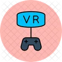 Vr Game Technology Virtual Icon