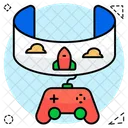 Vr Gaming Video Game Gamepad Icon