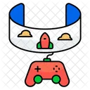 Vr Gaming Video Game Gamepad Icon