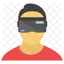 Vr Goggles Vr Eyewear Virtual Reality Icon