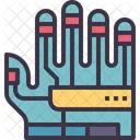 Sensor Handschuh Spiel Symbol