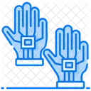 VR Handschuhe VR Technologie VR Stulpen Symbol