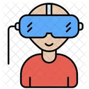 Vr Headset Virtual Reality Vr Glasses Icon