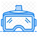 Vr Headset Virtual Goggles 3 D Glasses Icon
