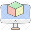 Vr Headset Lineal Color Icon Icono