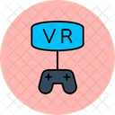 Jogo VR Tecnologia Virtual Icon