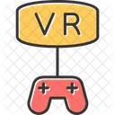 Jogo VR Tecnologia Virtual Icon