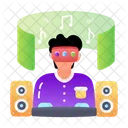 Vr Party Vr Music Virtual Party Icon