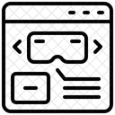 개발 기술 VR 아이콘