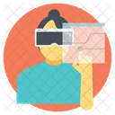 Vr Projection Virtual Icon
